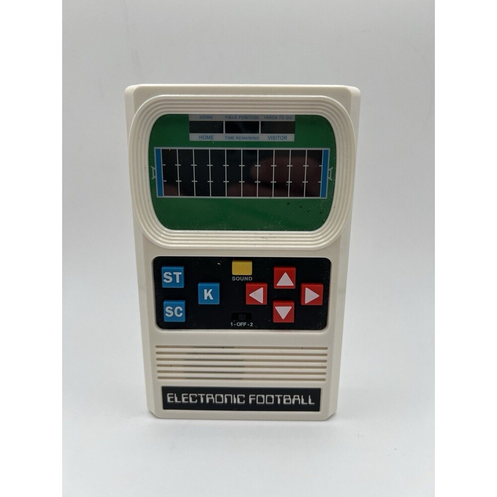 Mattel Electronics Electronic Football Handheld Game Vintage